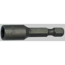 Chiave a bussola 6 mm – Attacco 1/4" magnetico – Acciaio di alta qualità – Mundial