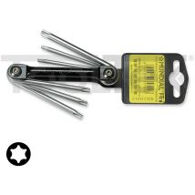 Set serie chiavi maschio a brugola torx satinata TX10-30mm Mundial