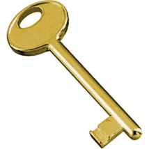 Chiave Patent Agb N°10 Zama Ottonata (5 Pezzi) Agb