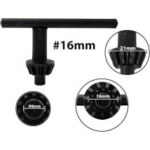 Chiave Per Mandrino Trapano Ø16 Mm, Chiave Per Mandrino 16 Mm, Nera