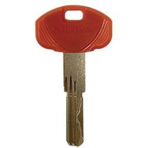 Securemme - Chiave punzonata hand evo k64 ottone nichelato (5 pezzi)