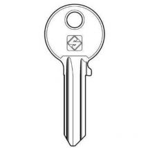 Chiavi per cilindri iseo 5 spine grandi ie6 in acc. nich. - ie6 dx