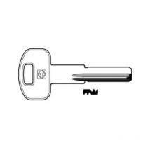 Chiavi punzonate per cilindri ibfm 6 spine ibf2r - ibf2r 5 pezzi Silca