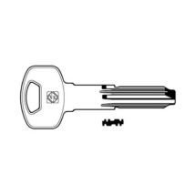 Chiavi punzonate per cilindri yale 6 spine ya90 - ya90 10 pezzi Silca