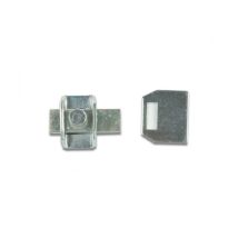 Chiavistello a saldare pesante Z – 200 mm x 50 mm – Acciaio