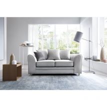 Chicago 2 Seater Seater Sofa - color Light Grey - Light Grey