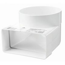 Blauberg - Chicane pour conduit de ventilation 100 mm