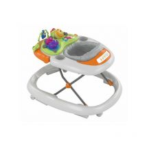Girello Walky Talky con Barra Giochi e Attività Musicali - dai 6 mesi ai 12 kg - Grey - Chicco