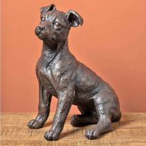 Chehoma - Chien Jack Russel résine 32x22x30cm