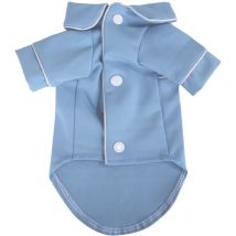 Chien Pet Pyjamas Accueil Teacup Chien Petit Chien Teddy Vêtements Chat Vêtements(bleu l)
