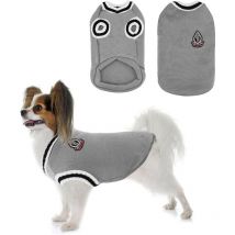Chiens Vêtements pour Chien Tricot Chaud, Gris, L,4XL