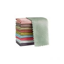 Chiffon Microfibre à Écailles de Poisson (10 Pièces) - Réutilisable pour Verre et Polissage.
