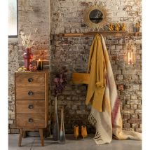 Les Tendances - Commode Lora 4 tiroirs manguier 40x40x88cm
