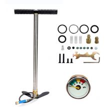 Chigoods Pcp-handpumpe 30 Mpa 4500 Psi Edelstahl-filtermanometer