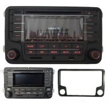 Chigoodsvw Autoradio Rcn210 + Emulator Bluetooth Cd Sd Usb Aux Für Passat B6 Golf5 Mk5 6