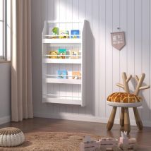 Children bookcases Kids Display Bookshelf Storage Unit Shelving Rack