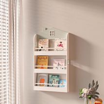 Children bookcases Kids Display Bookshelf Storage Unit Shelving Rack