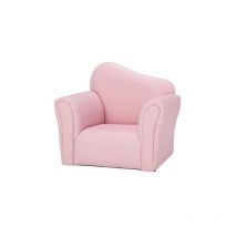 Children Single Sofa Kids Sofa Chair Bent Back -Pink - Pink