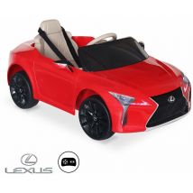 Alice's Garden - Children's Lexus LC500 ride-on car 1 seat 12V 4Ah, Lexus LC500, Red, 106x63x44 cm