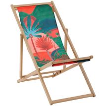 Hesperide - Chilienne de jardin en bois Nauly polyester et eucalyptus - Hespéride
