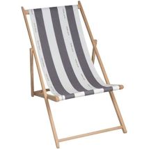Np Creations - Chilienne Cancale - Jardin Prive - Gris - Pliable Et Sans Entretien - Toile Fixe - Multipositions