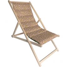Jardin Prive - Chilienne matelassée en tissu imprimé Délicatesse