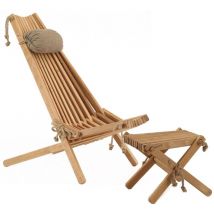 Chilienne scandinave avec repose-pieds Aulne