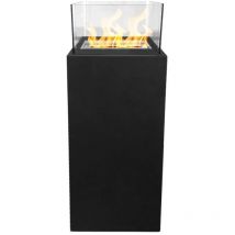 Camino de bioetanol de suelo Ischia Negro 40x40x115