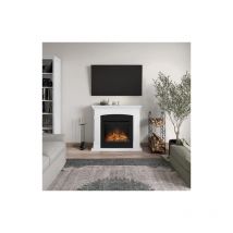 Tagu - chimenea electrica helmi blanca