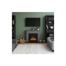 Tagu - chimenea electrica larsen gris