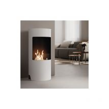 Tecno-air-system - bio-chimenea ruby modelo cortina white tecnoair system