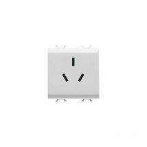 Chinese std 2P+E 10A ch/wt Gewiss GW10391
