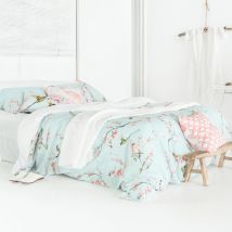 Chinoiserie Housse de couette 220x220 cm (Lit 135/140)