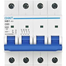 179749 Nb1-63 4p C40 6ka Db Leitungsschutzschalter 4polig 40 A 240 V, 415 V - Chint
