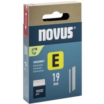 Chiodi e tipo j 19 mm 1000 pz. Novus 044-0090