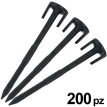 Chiodi ferma filo 200 pz per robot rasaerba ambrogio zucchetti