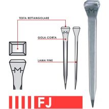 Chiodi Mondial per cavalli da corsa FJ: FJ3 50 mm - da 100 pz
