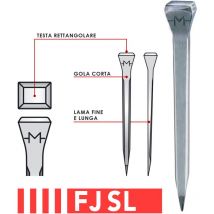 Chiodi Mondial per cavalli da corsa fj sl: FJ1 sl 47 mm - da 500 pz
