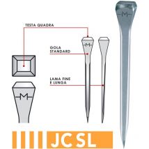 Chiodi Mondial per cavalli sportivi e da passeggiata JC SL: JC1 SL 52 mm - da 250 pz