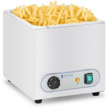 Royal Catering - Chip Warmer Professional Crisps Fries Warmer Gastro Chips Snack Heating Machine