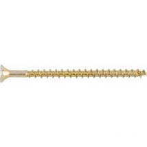 Spax - Pozi Countersunk Wood Screw Zinc - Yellow 4MM x 60MM (Box-100)