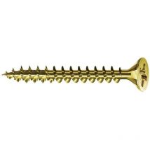 Spax Pozi Countersunk Wood Screw Zinc - Yellow 5MM X 25MM (Box-200)