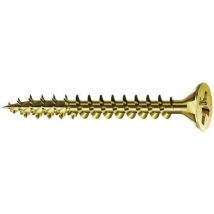 Spax - Pozi Countersunk Wood Screw Zinc - Yellow 5MM x 35MM (Box-200)