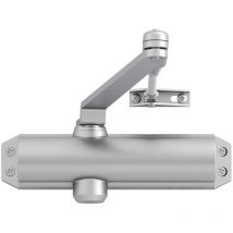 Chiudiporta aereo 'dc120' col.argento - senza fermo