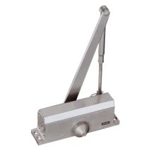 Chiudiporta con braccio a compasso 7003 ryobi - Force 4 - Argento - Firewall (porta 70/90 Kg) - 201073