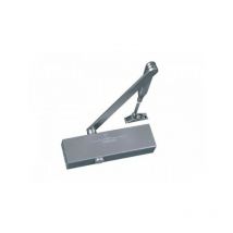 Chiudiporta GR200 braccio standard argento Groom Forza 2/4 - freno di apertura ce EN1154 - GR200111