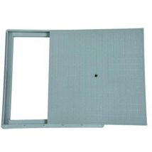 Stampast Srl - Chiusino con telaio per pozzetto apertura con bullone - cm.35x35
