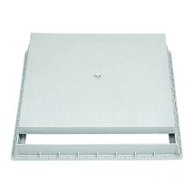 Stampast Srl - Chiusino con telaio per pozzetto apertura con bullone - cm.45x45