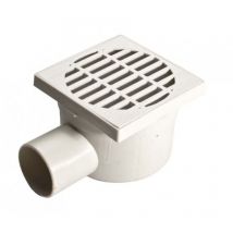 Odem - Chiusino sifonato con scarico laterale - cm.15x15 - ø mm.50