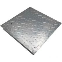 Chiusino zincato rinforzato – 35x35 cm